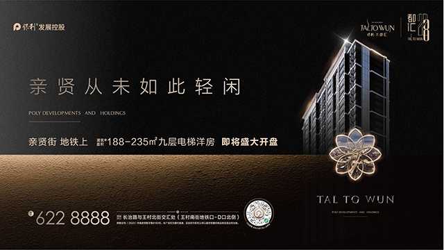保利都汇228| 亲贤街上的洋房大平层，它来了